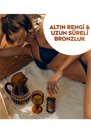 Nivea Sun SPF6 Karoten Özlü Yoğun Bronzlaştırıcı Güneş Yağı Sprey 200 ml