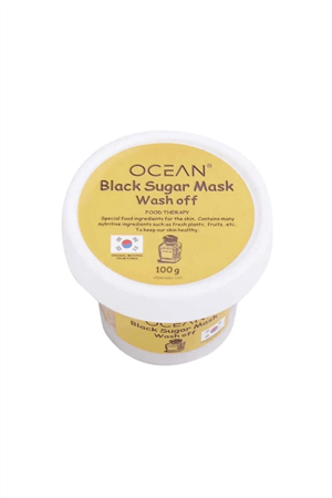 Ocean Black Sugar Mask Wash Off Soft Scrub ( Şeker Maskesi)