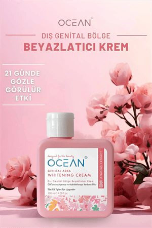Ocean Dış Genital Bölge Beyazlatıcı FLASH EFFECT Krem ( Yüz, Koltuk Altı, Bikini Bölgesi, Dirsek)