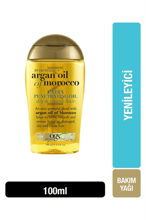 Ogx Kuru Ve Sertleşmiş Saçlar İçin Yenileyici Extra Argan Yağ 100 ml