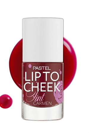 Pastel Lip To Cheek Tint Carmen – Dudak ve Yanaklar İçin Doğal Renk Veren Likit Allık & Ruj