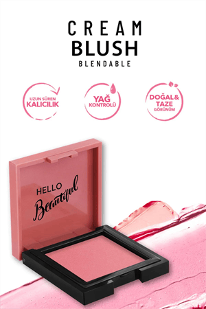 Pastel Profashion Cream Blush Krem Allık No:41