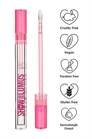 Show by Pastel Show Your Lumos Clear Gloss - Dudak Parlatıcısı