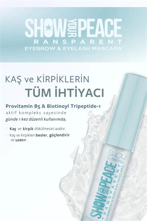 Show Your Transparan Kaş Ve Kirpik Maskarası