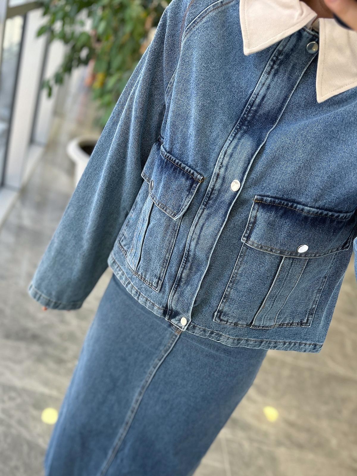 TAKIMModa MTDNMTKCKTTKM980Denim Etek Ceket Takım