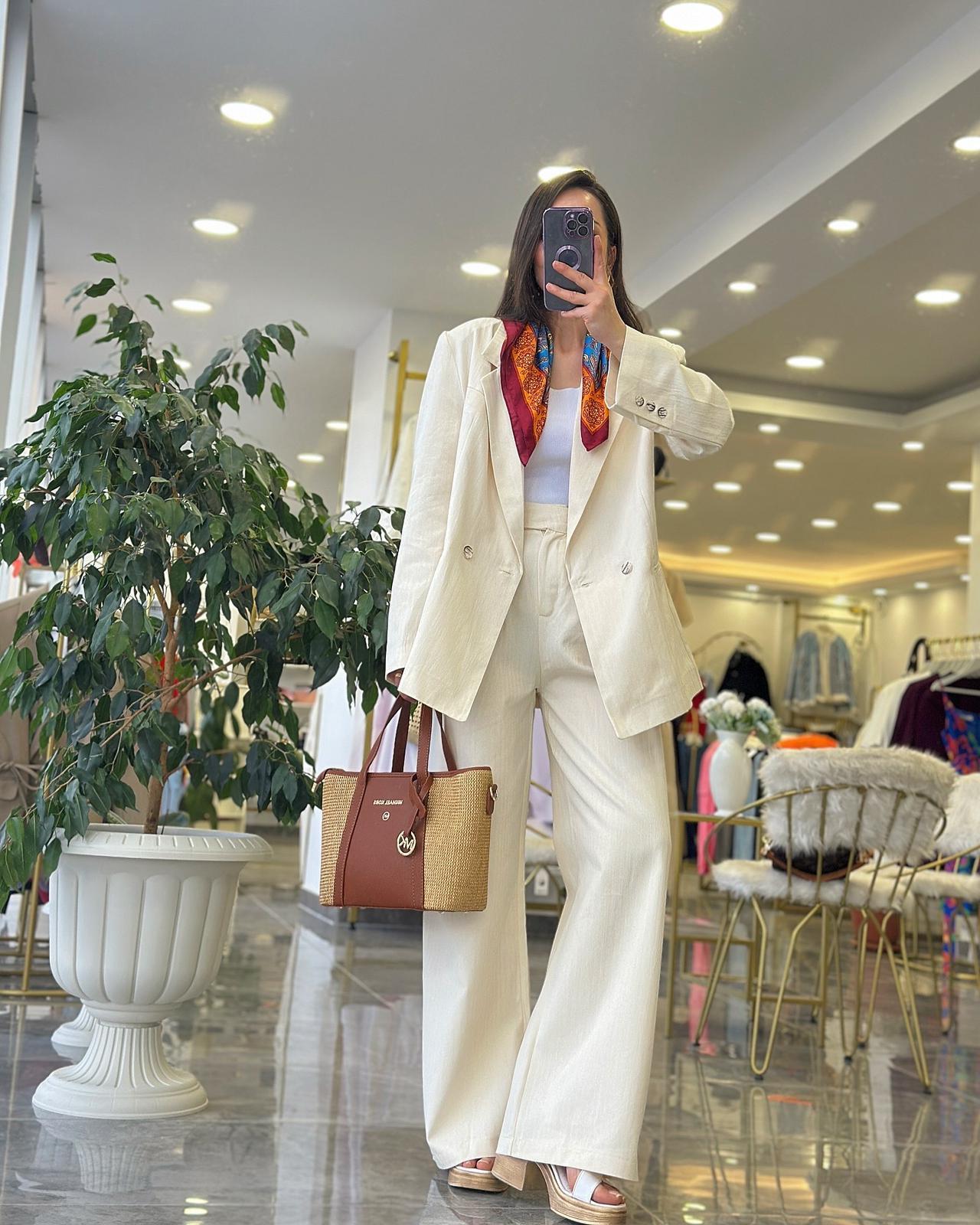 TAKIMModa MTKTNTKM160Keten Takım