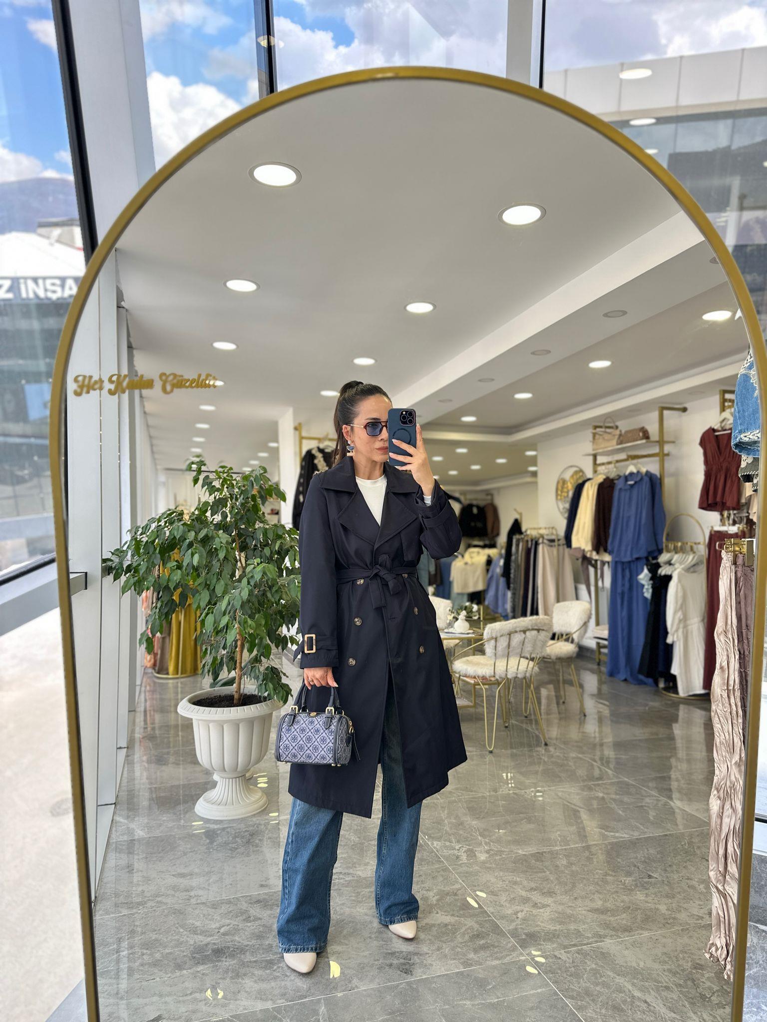 TRENÇKOTModa MTMidinytrnkçtt900Klasik Trençkot