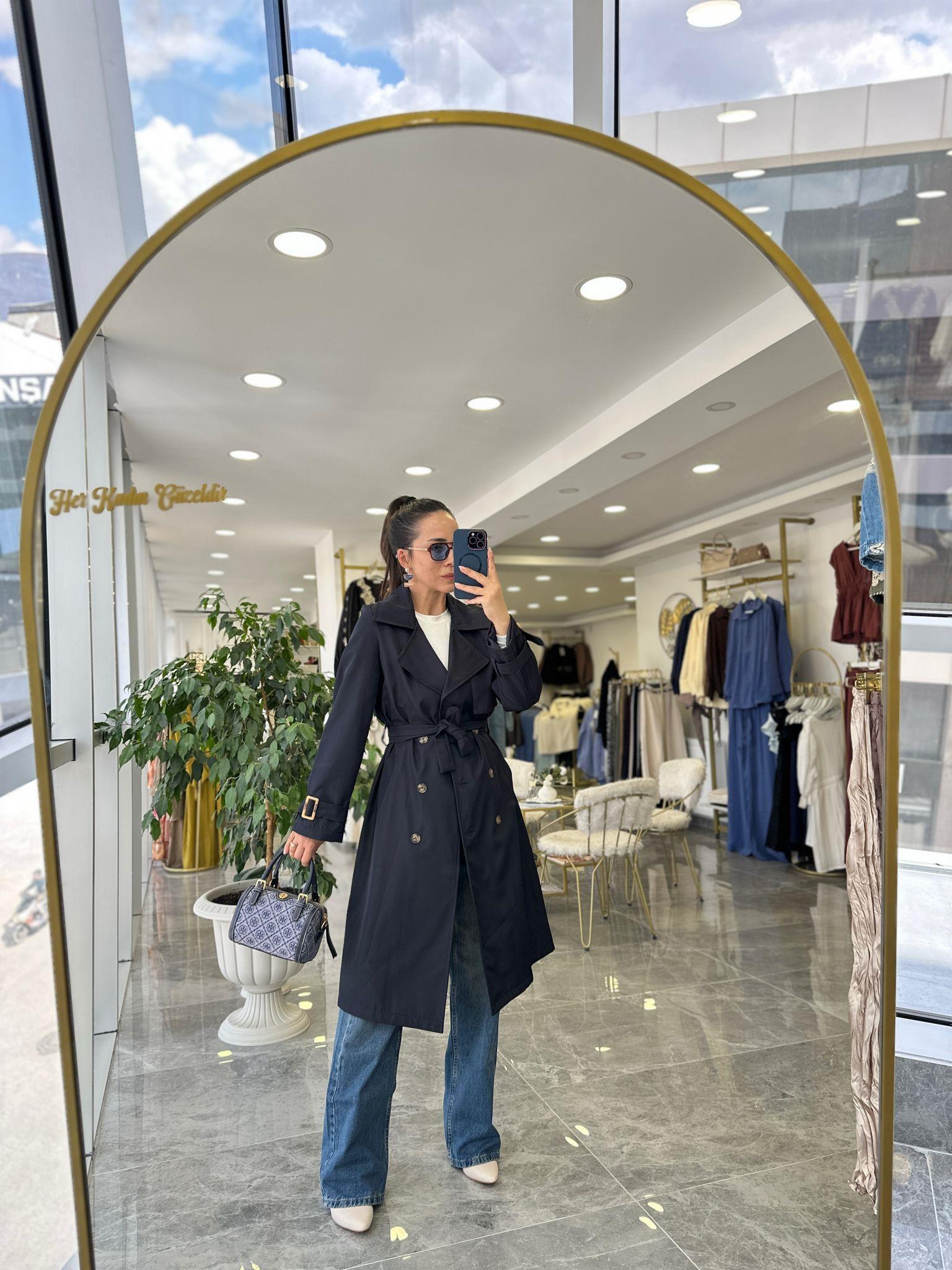 TRENÇKOTModa MTMidinytrnkçtt900Klasik Trençkot