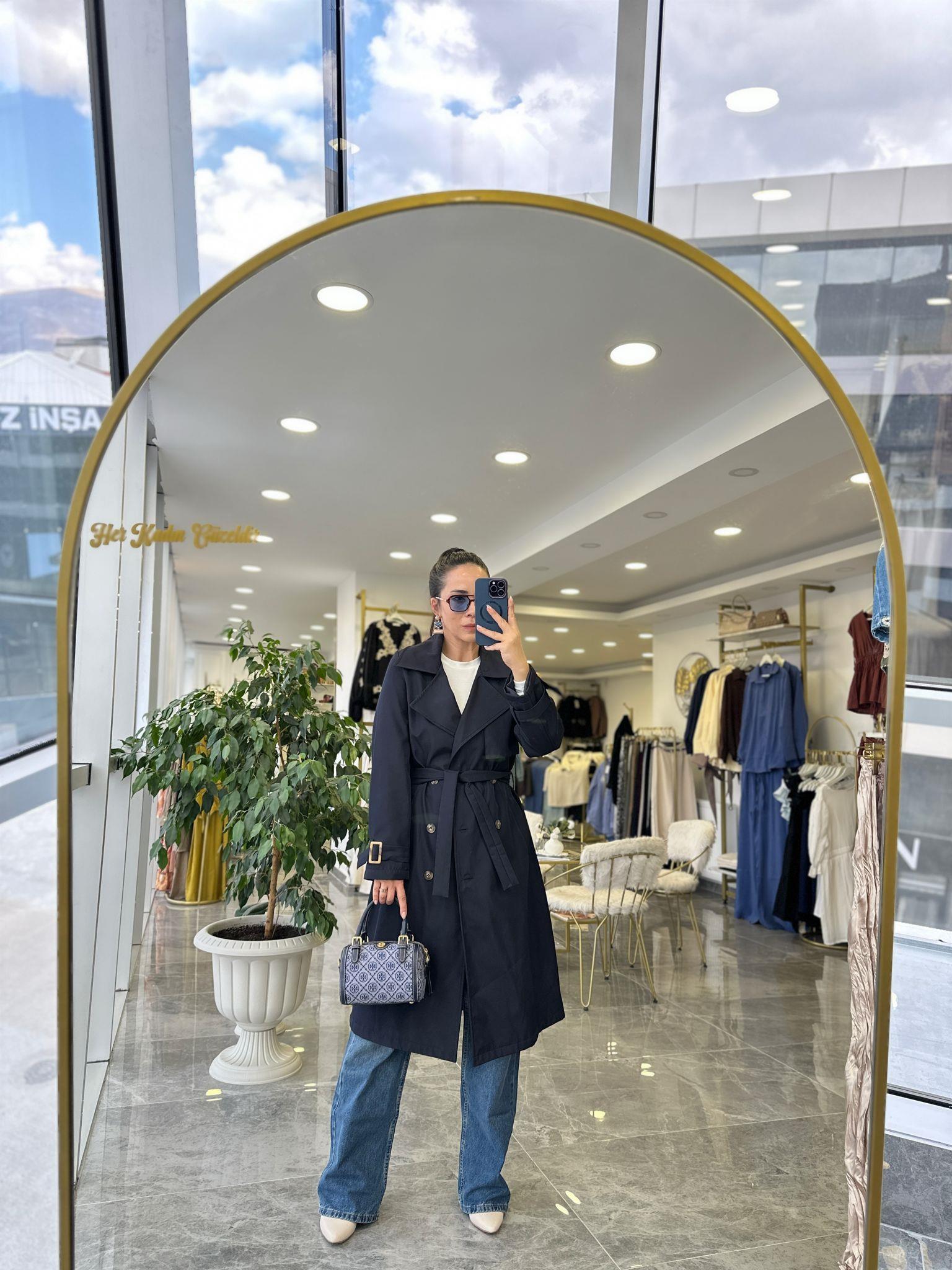 TRENÇKOTModa MTMidinytrnkçtt900Klasik Trençkot