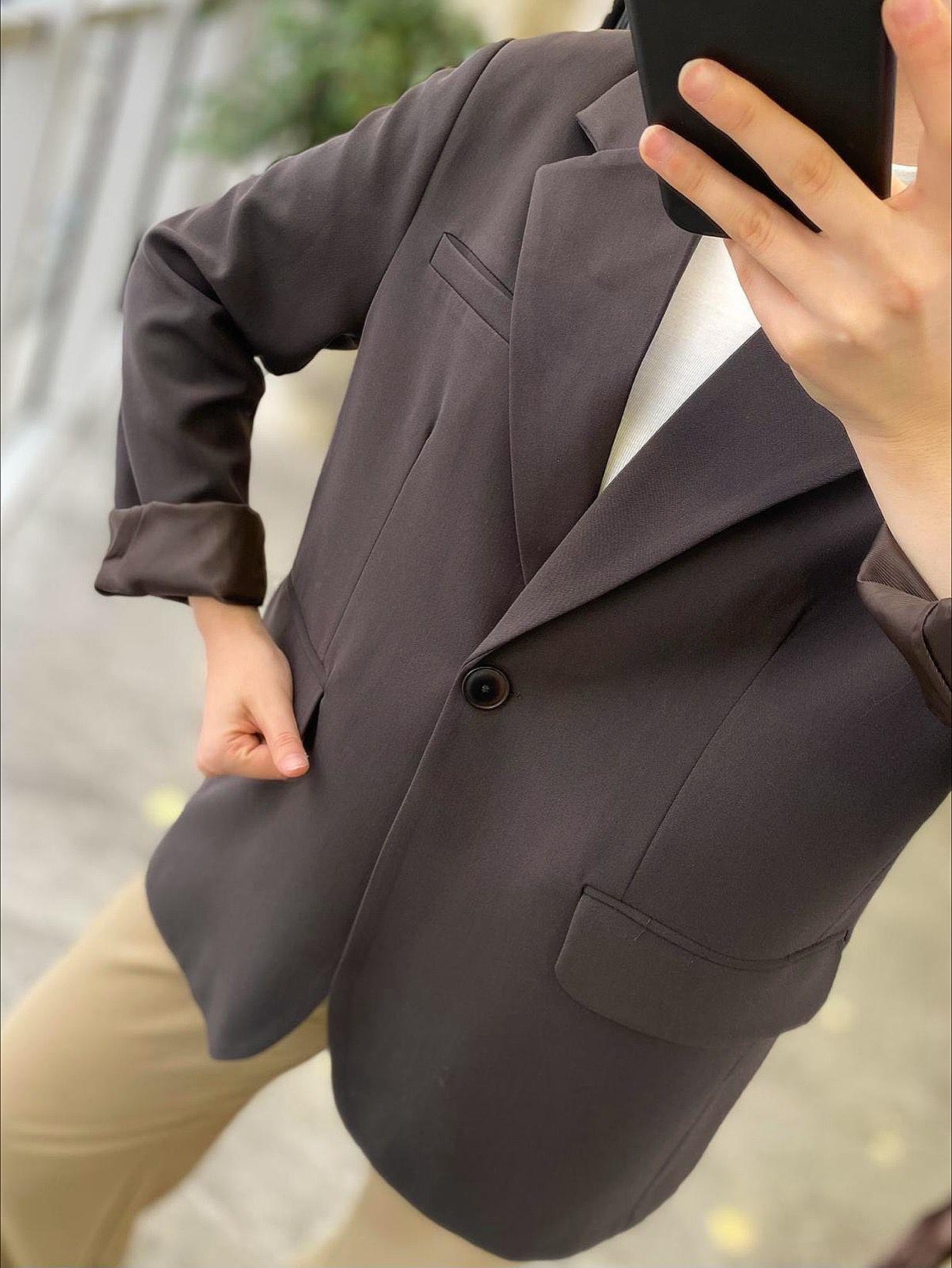 CEKETModa MTMSKLNMDLCKT6500Maskülen Acı Kahve Ceket