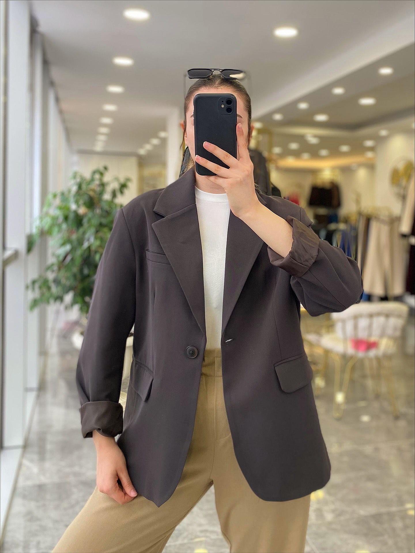 CEKETModa MTMSKLNMDLCKT6500Maskülen Acı Kahve Ceket