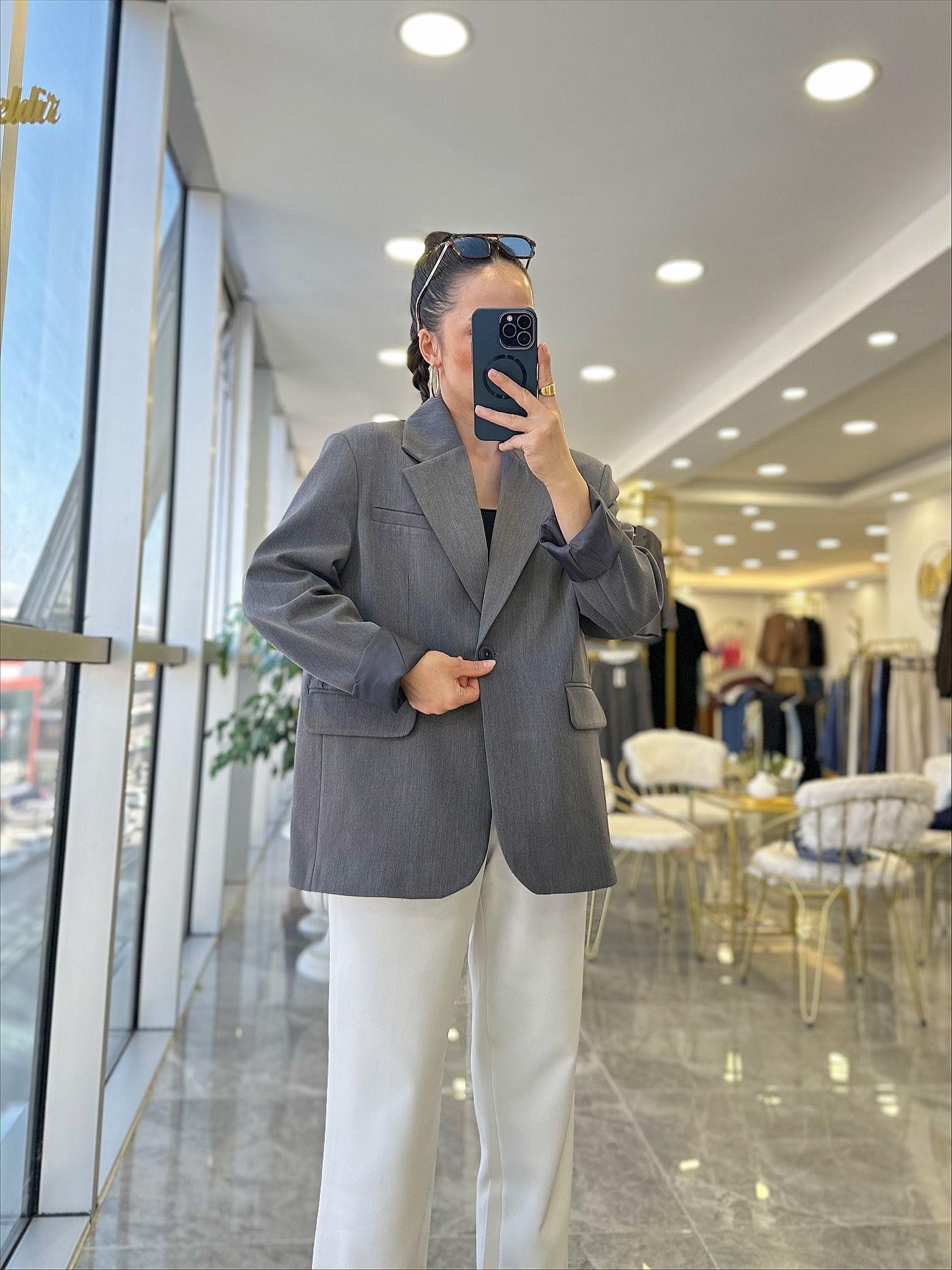 CEKETModa MTMSKLNMDLCKT650Maskülen Blazer Ceket