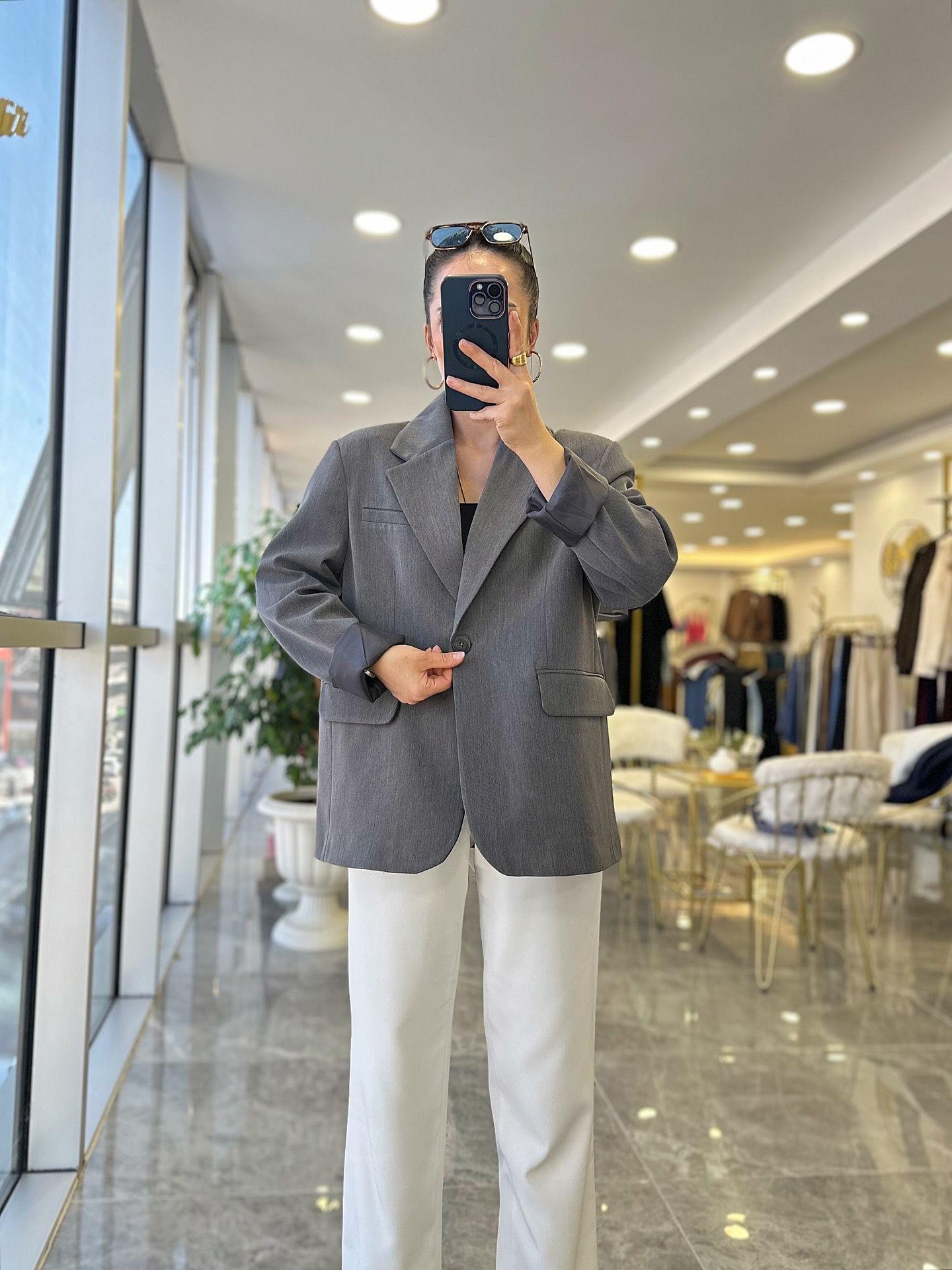 CEKETModa MTMSKLNMDLCKT650Maskülen Blazer Ceket