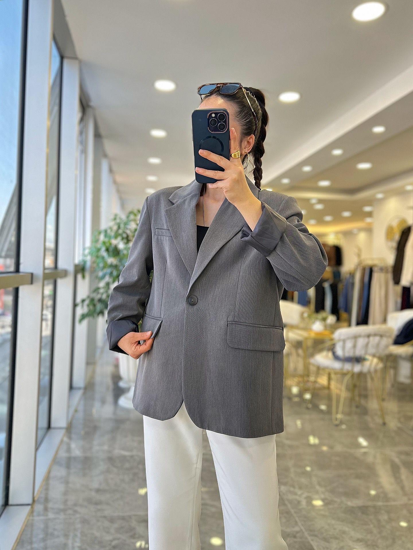 CEKETModa MTMSKLNMDLCKT650Maskülen Blazer Ceket