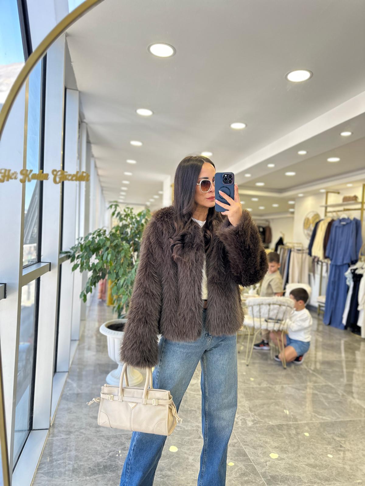 KABANModa MTMNKÜRK875Mini Kürk