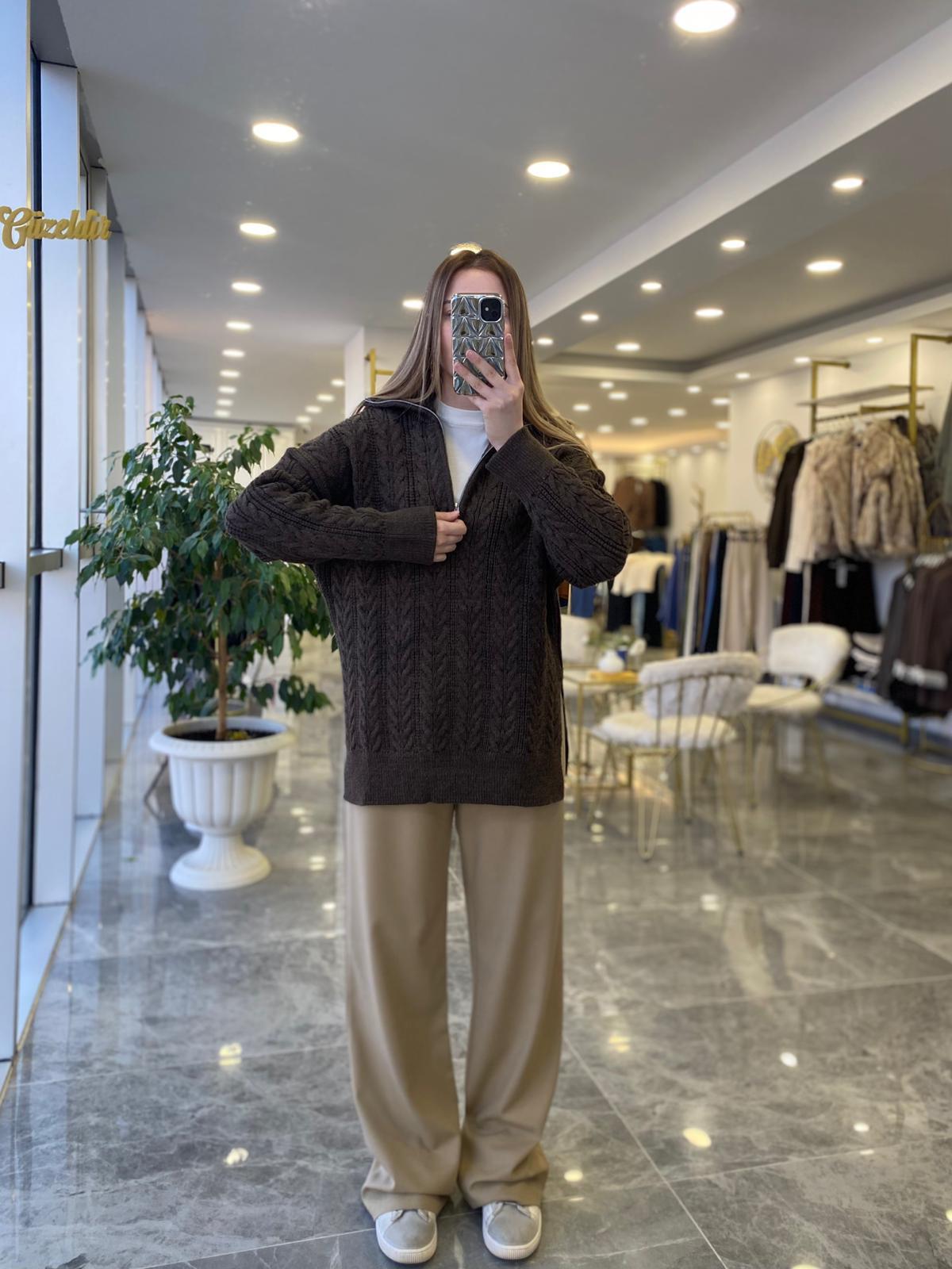 KAZAKModa MTSÇÖRGLKZK450Örgü Desen Kazak