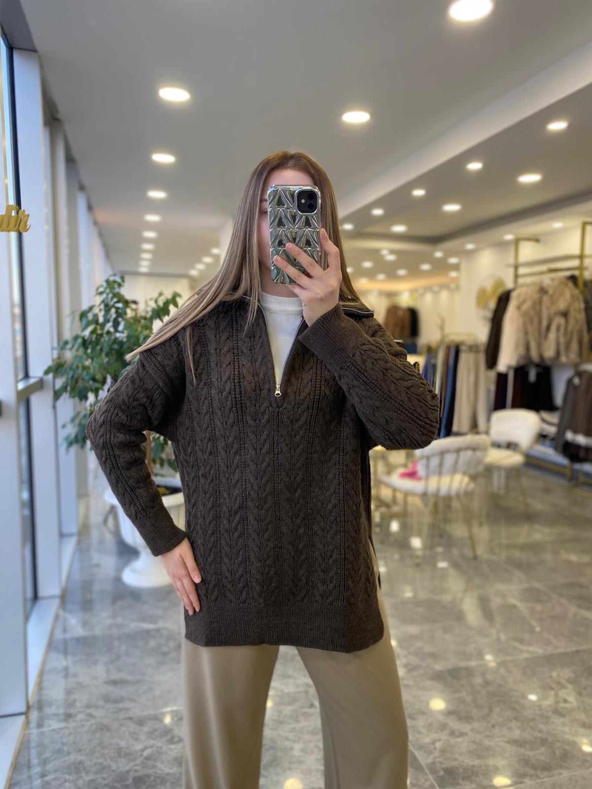 KAZAKModa MTSÇÖRGLKZK450Örgü Desen Kazak