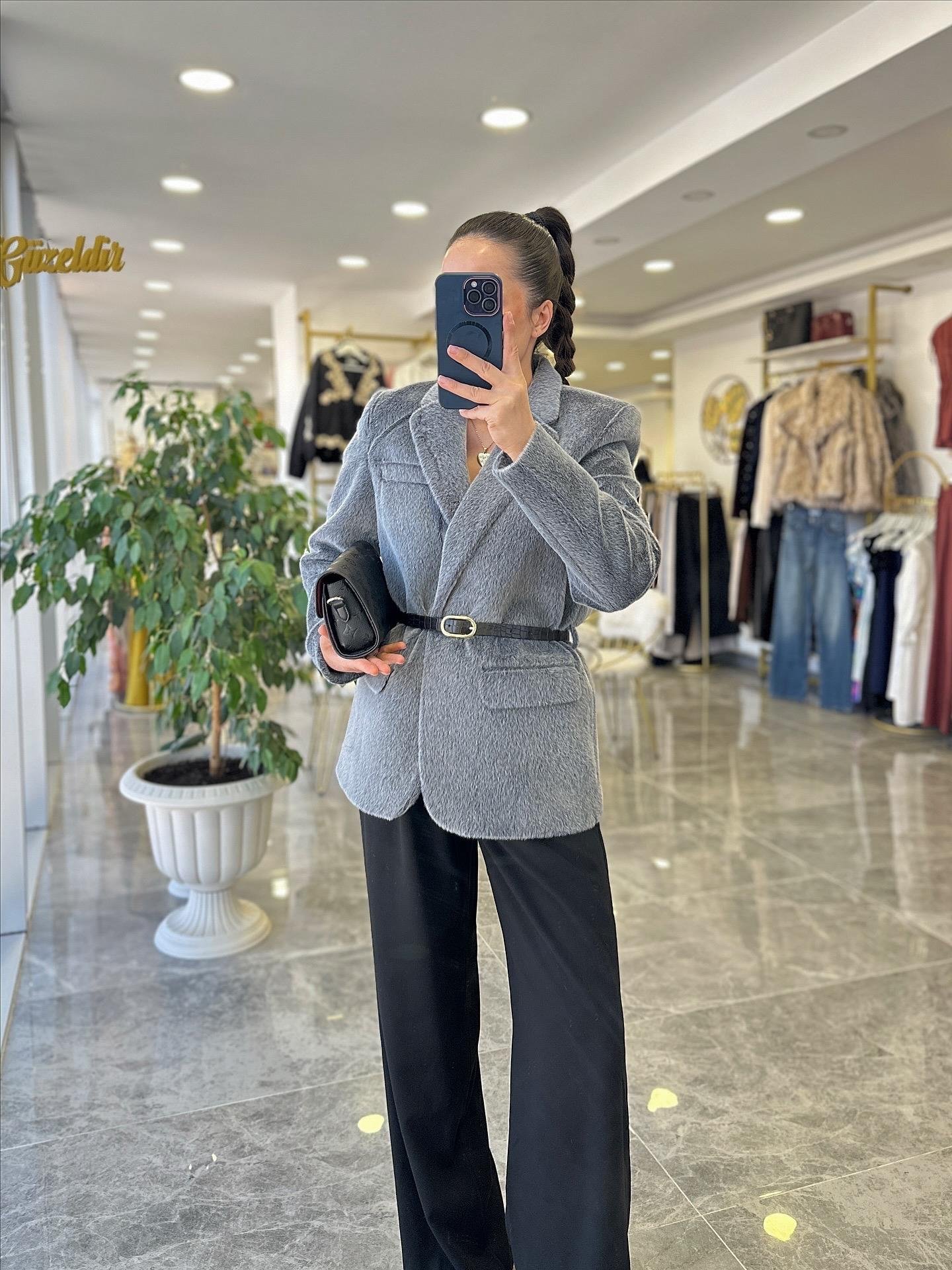 CEKETModa MTPLŞCKT675Peluş Ceket 