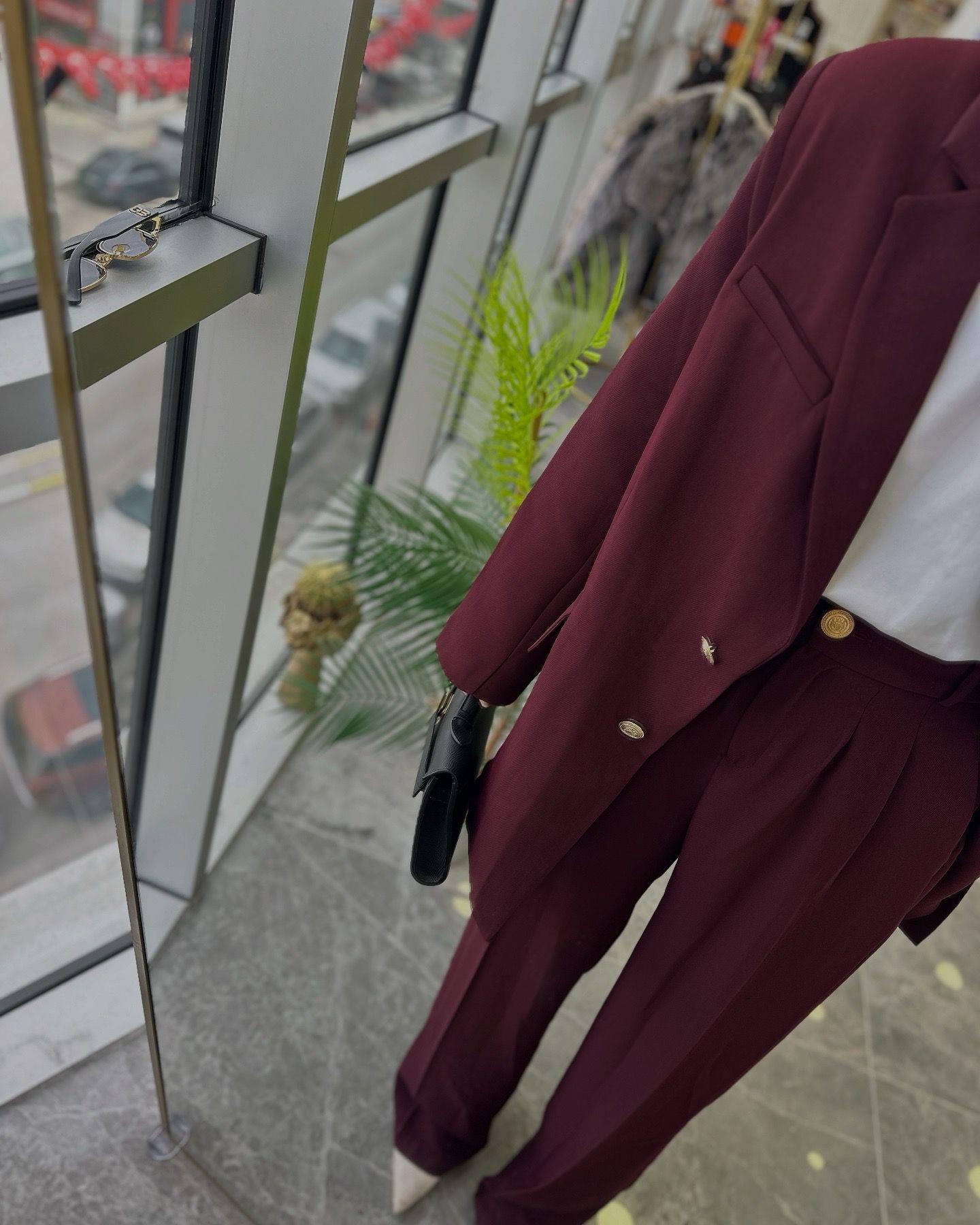 TAKIMModa MTPRMTKM109Premium Pantolon Ceket Takım 