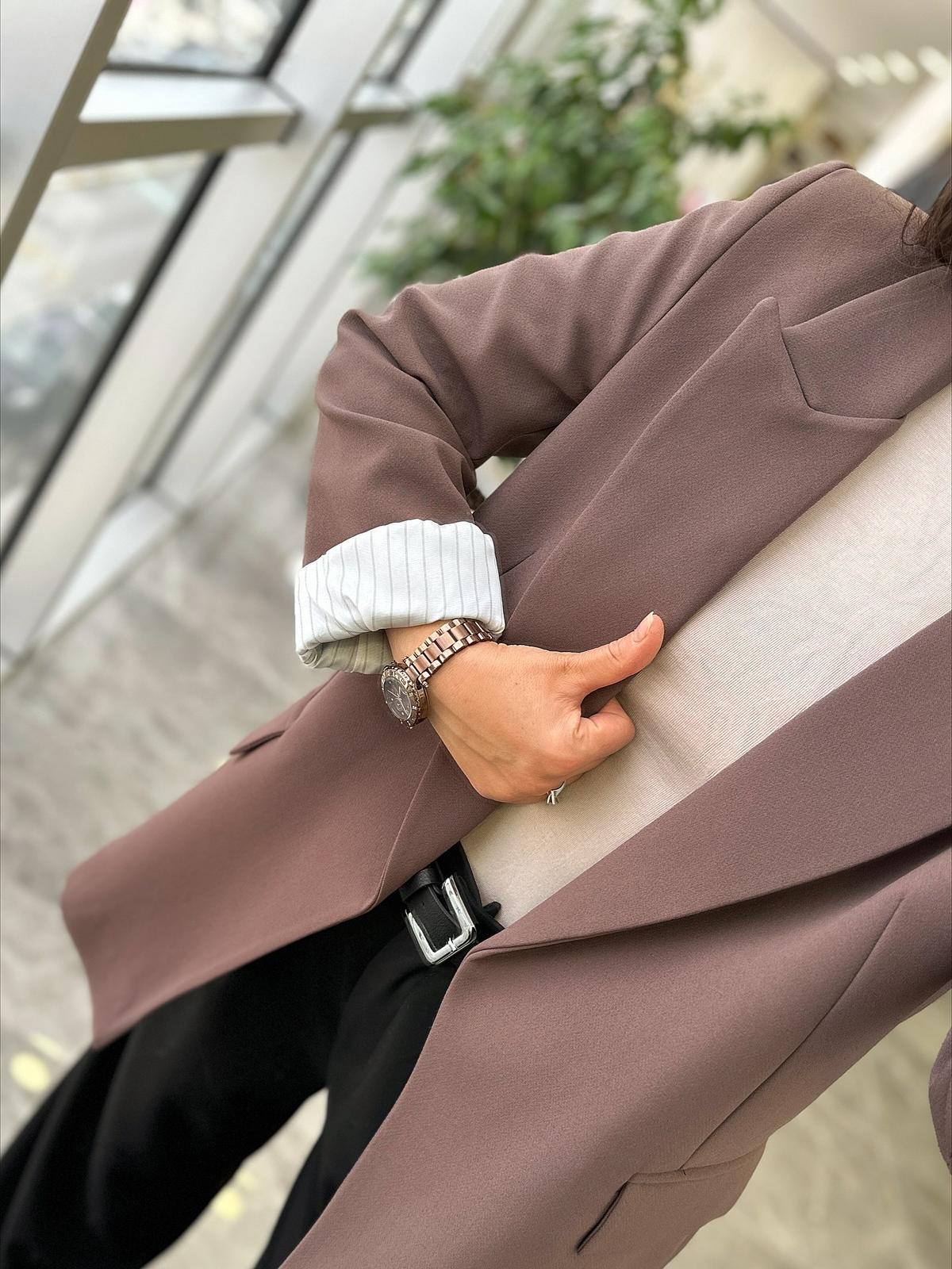 CEKETModa MTŞLYKBLZRCKTŞal Yaka Blazer Ceket