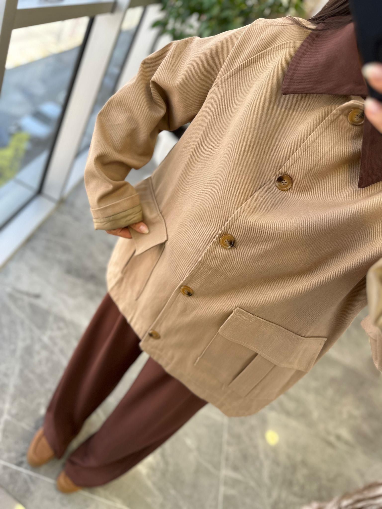 CEKETModa MTYKDTYPRK750Yaka Detaylı Parka