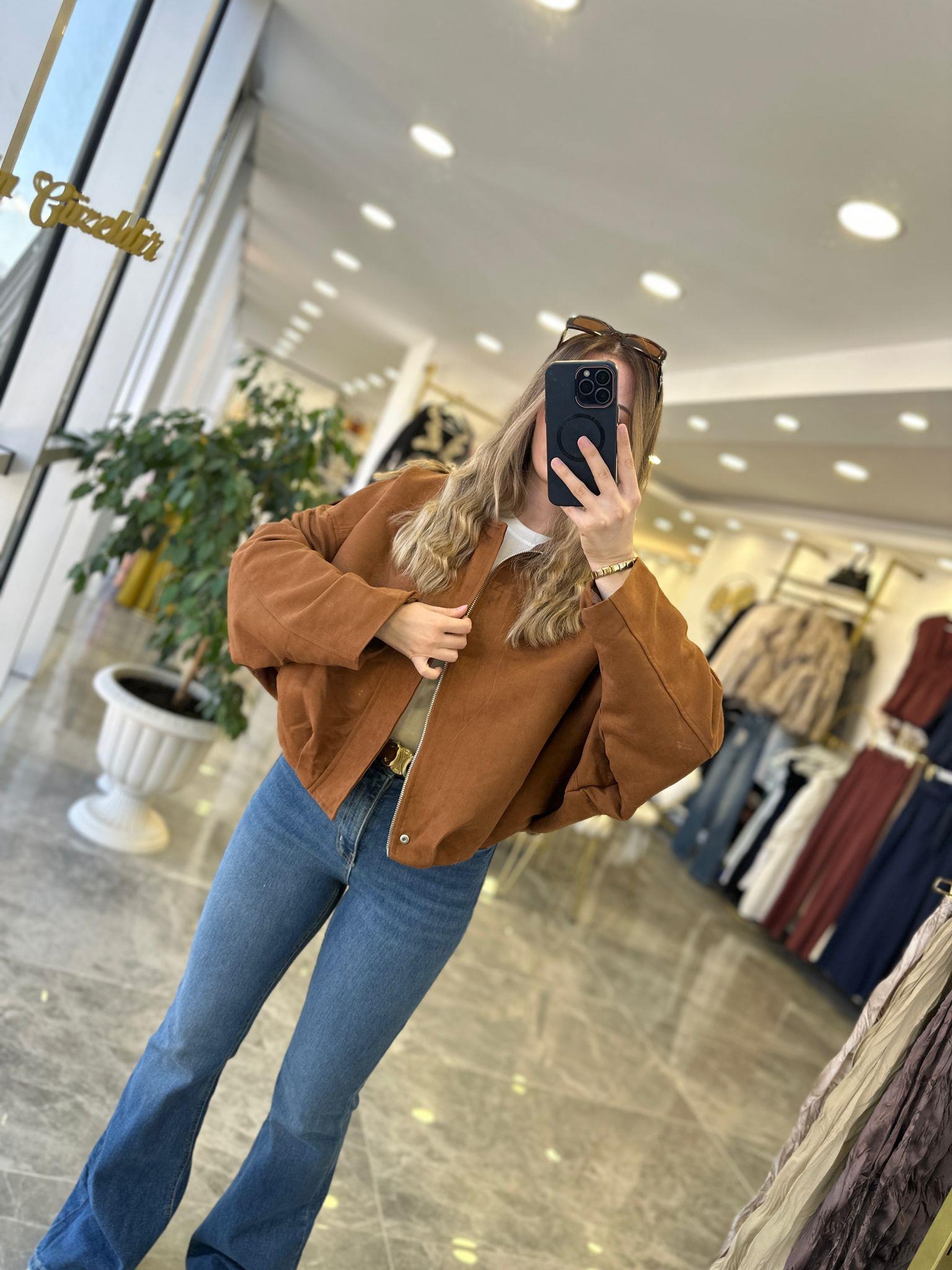 CEKETModa MTNBKBMBRCKTZR Model Bomber Ceket