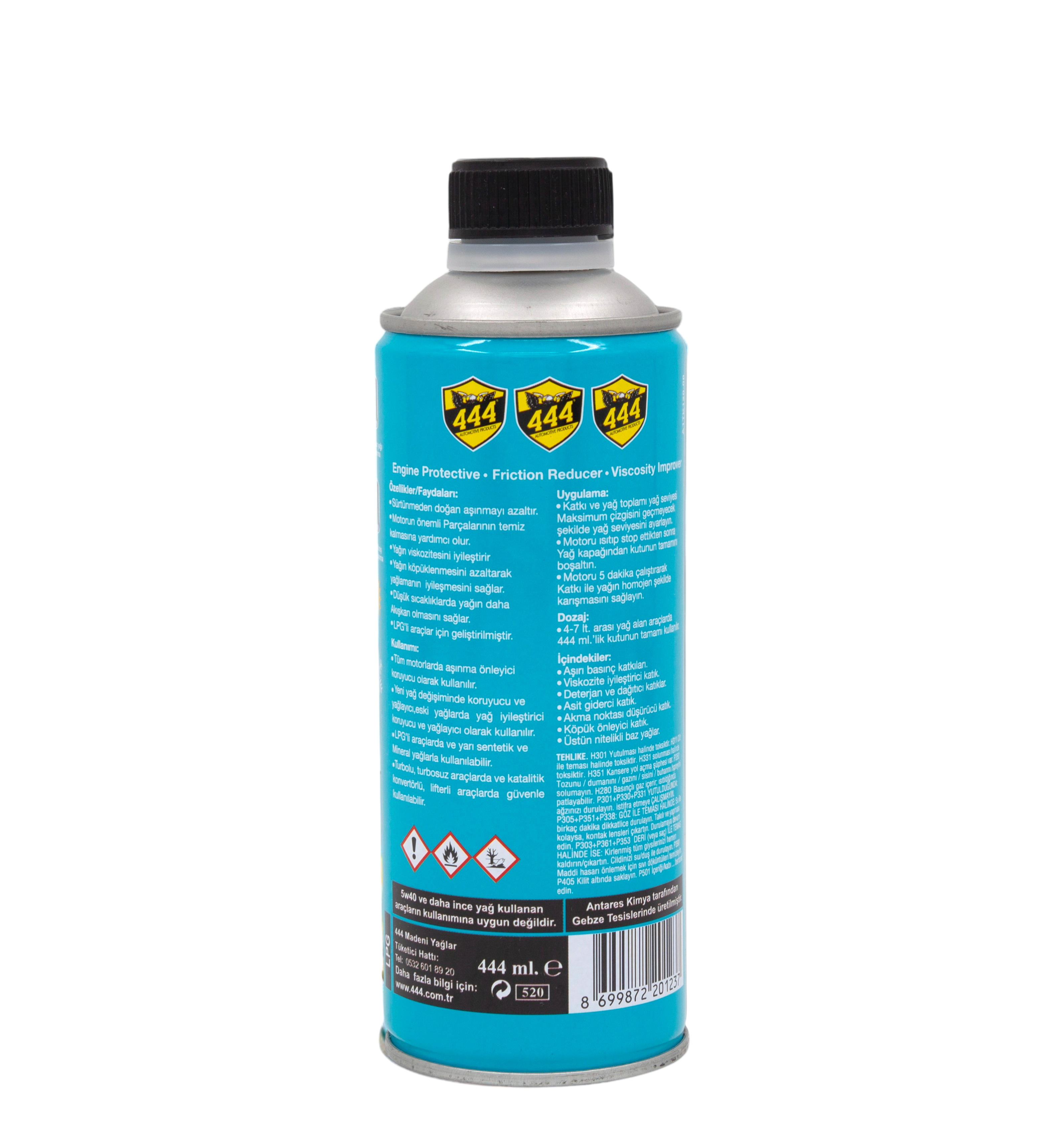 Lpg'li Araç Motor Koruyucu 444ml