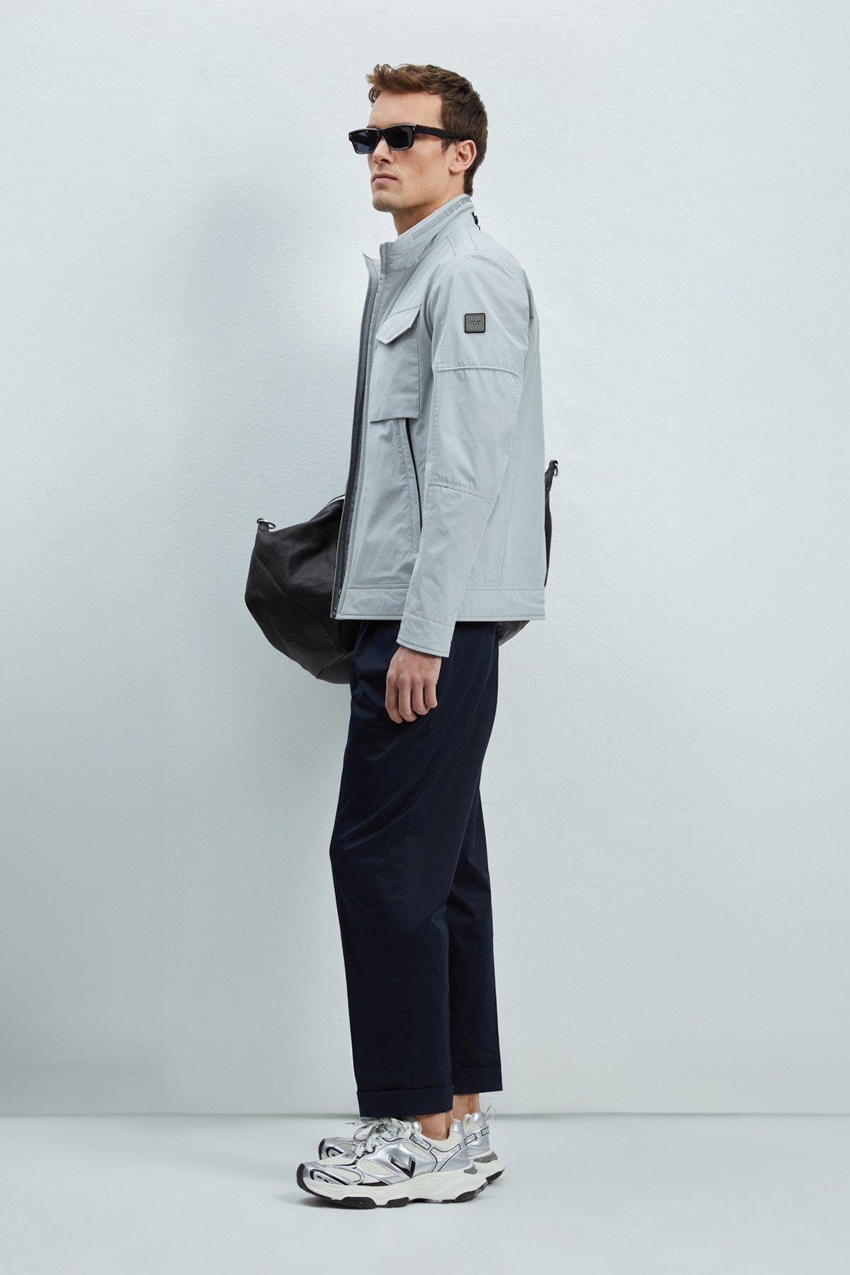 Albert Smart Erkek Chino Pantolon Comfort Pileli Lacivert