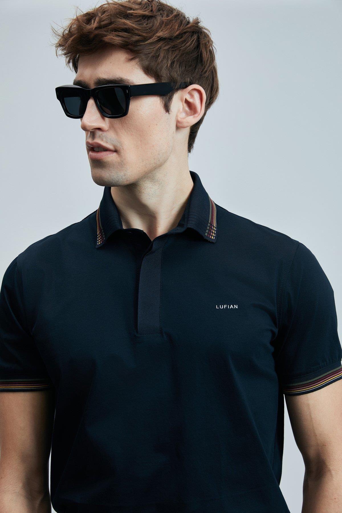 Marcus Modern Grafik T- Shirt Siyah