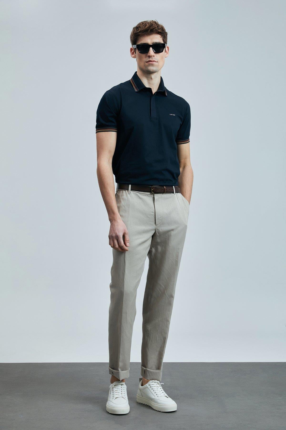 Marcus Modern Grafik T- Shirt Siyah