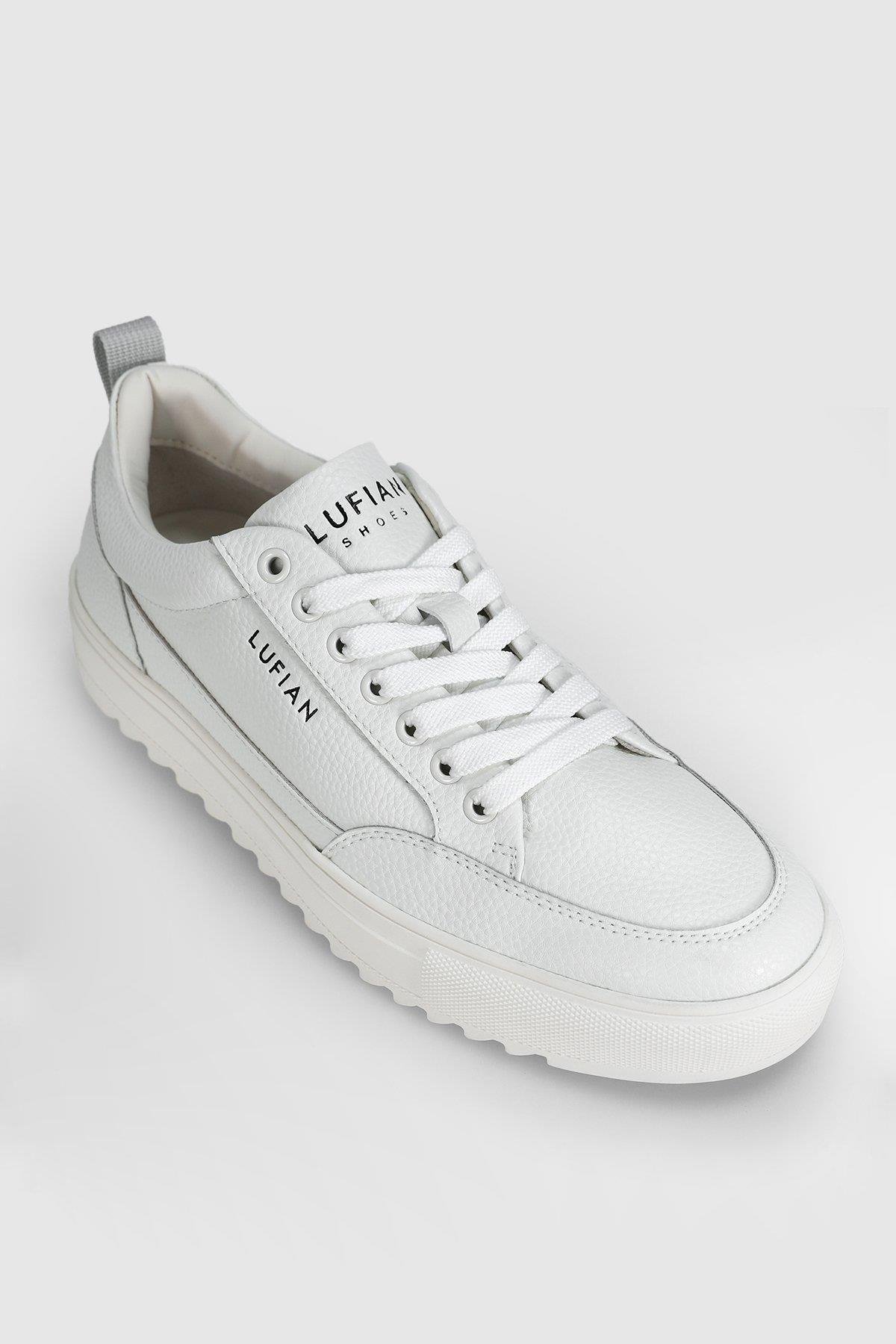 Phılıp Erkek Deri Sneaker Ayakkabı Beyaz