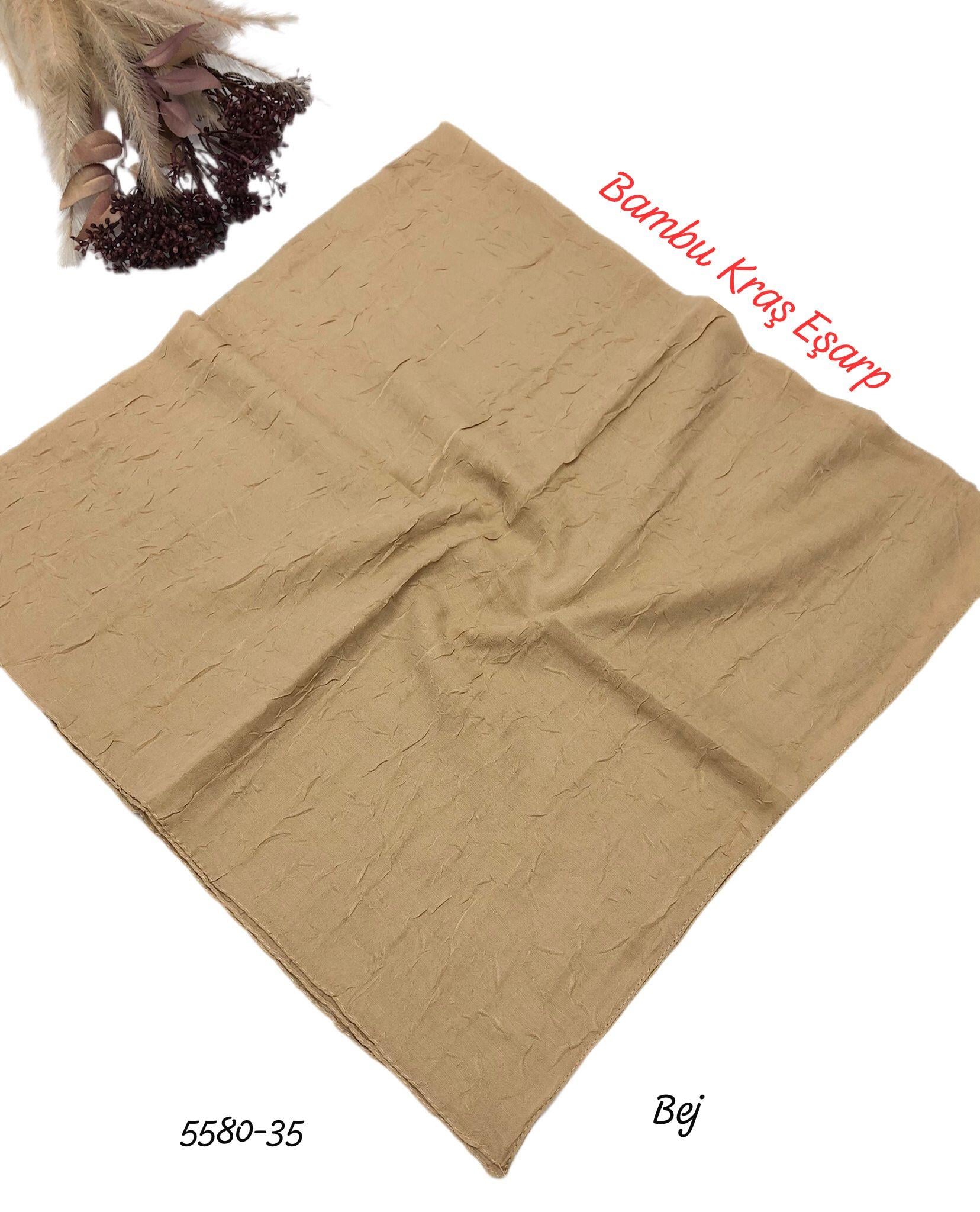 5580 Bambu Kraş Eşarp