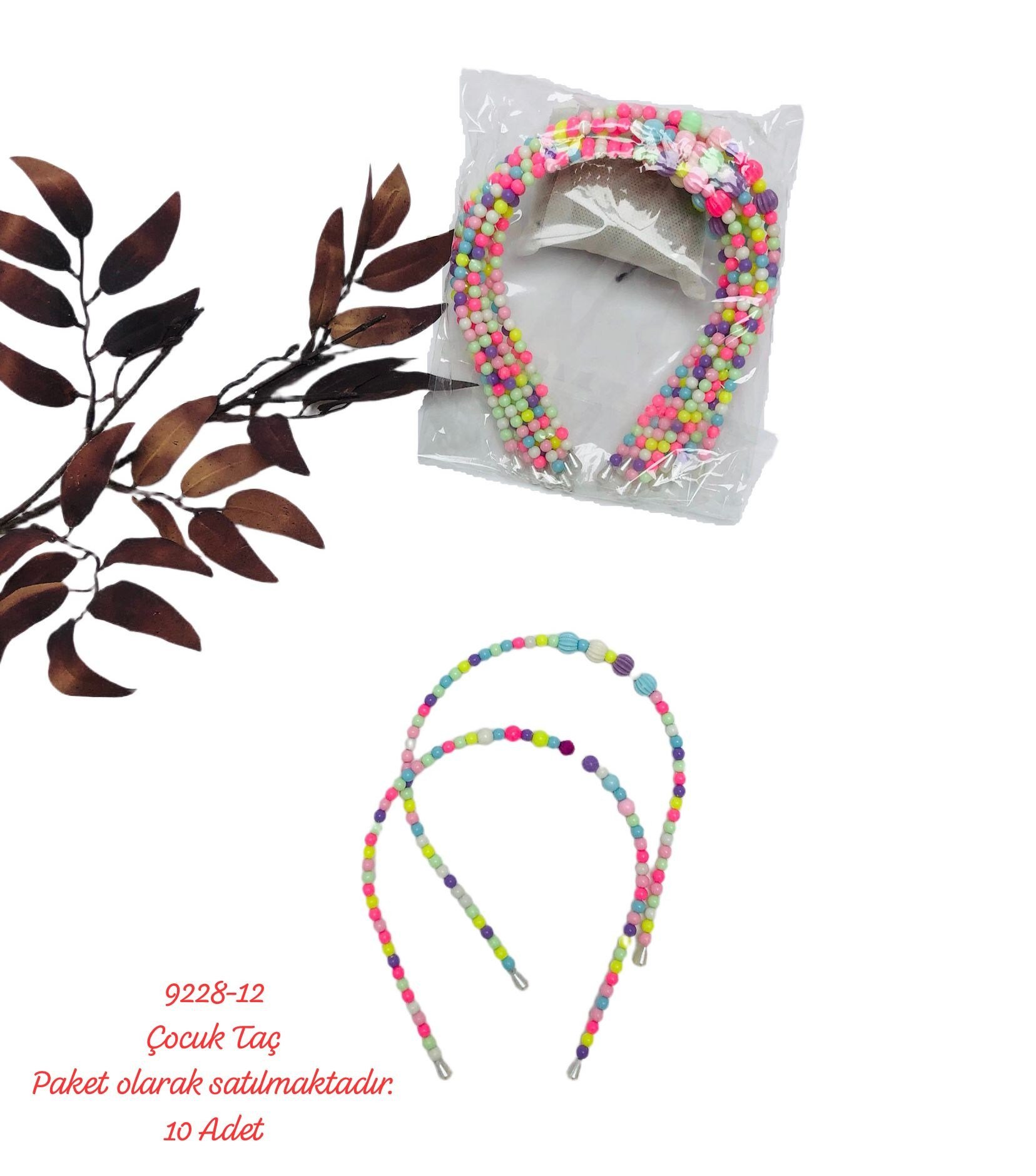 9228 Çocuk Taç (10'lu Paket)