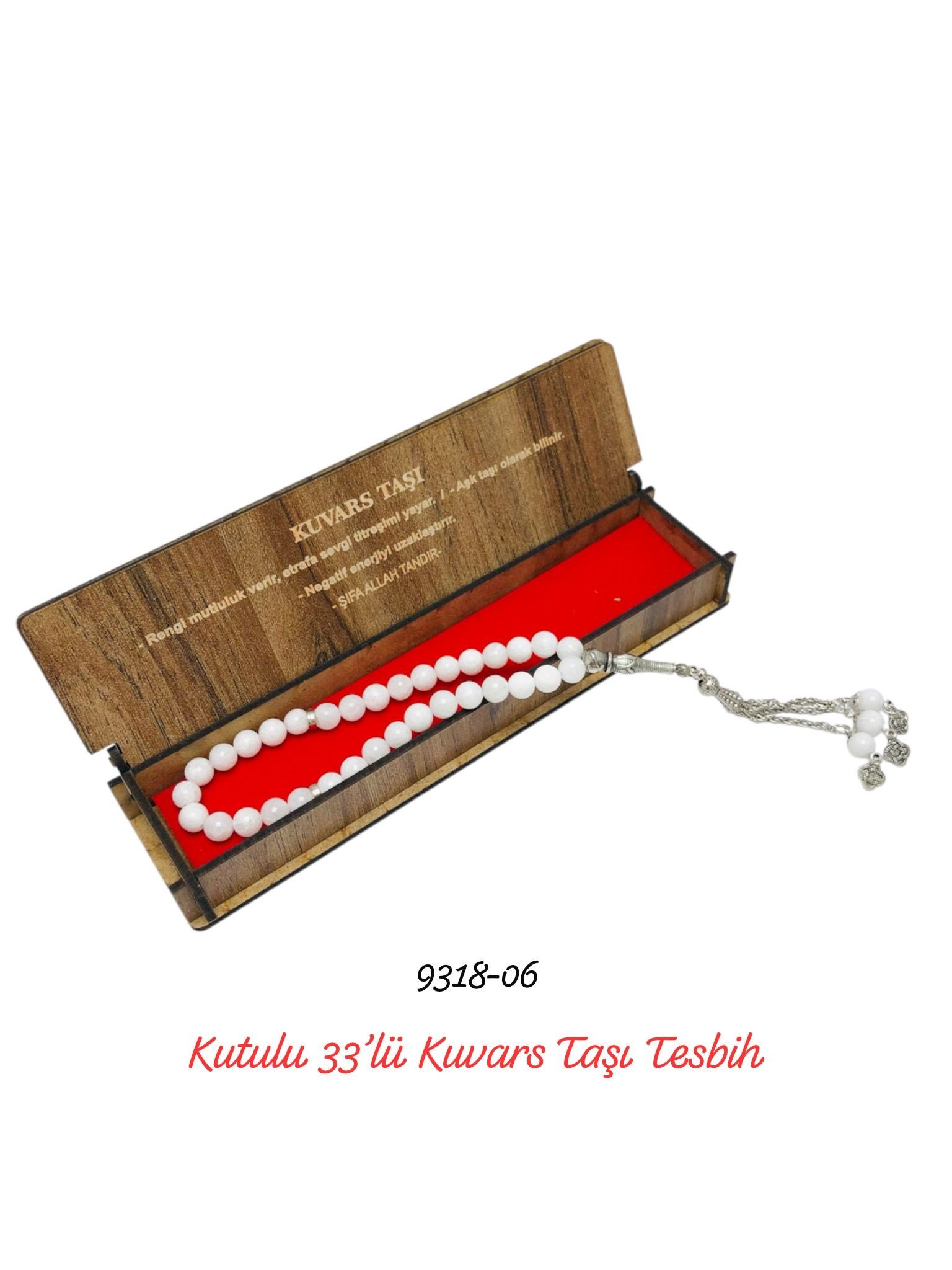 9318 Kutulu Lüks 33'lü Tesbih