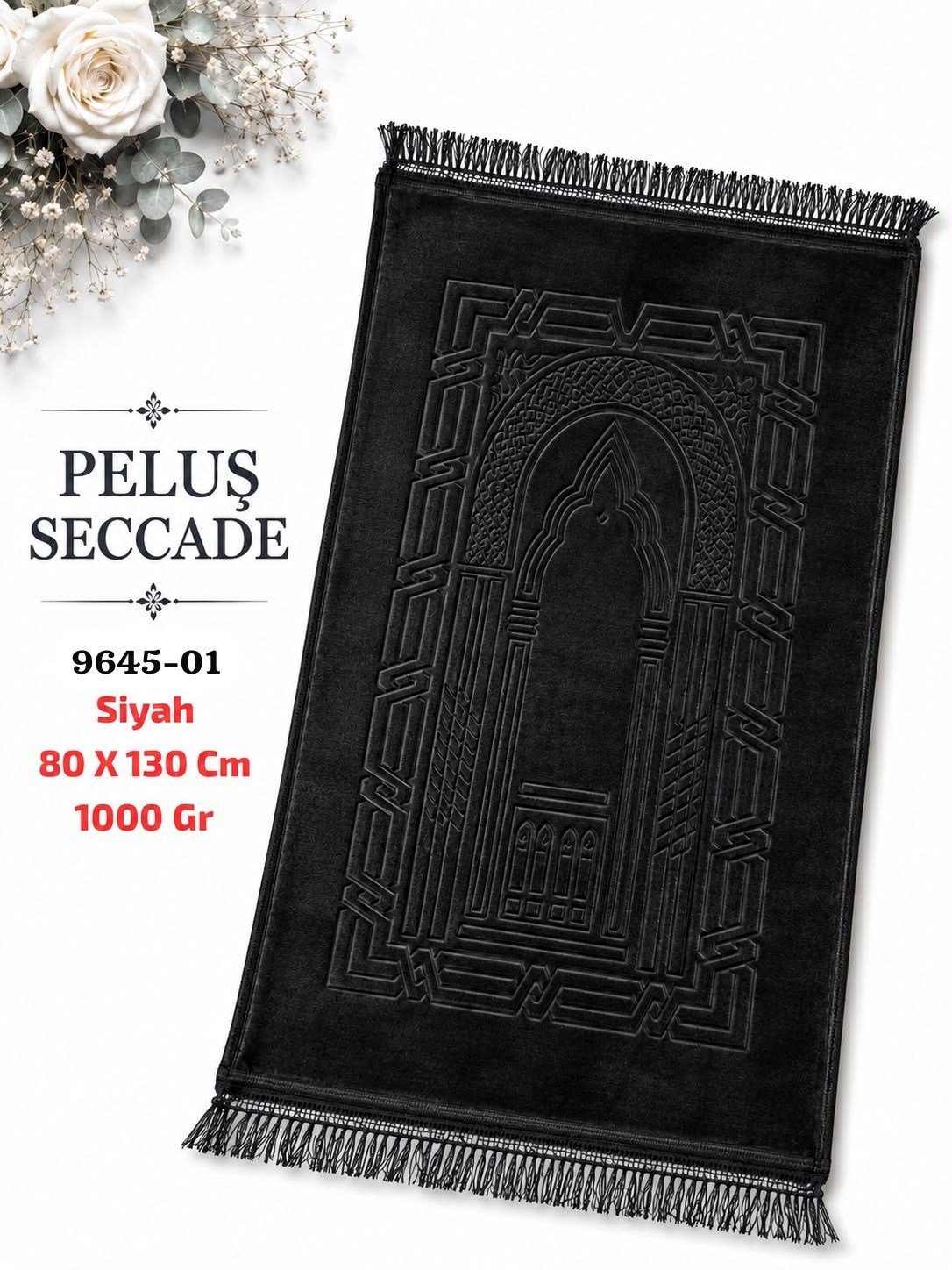 Düz Peluş Seccade