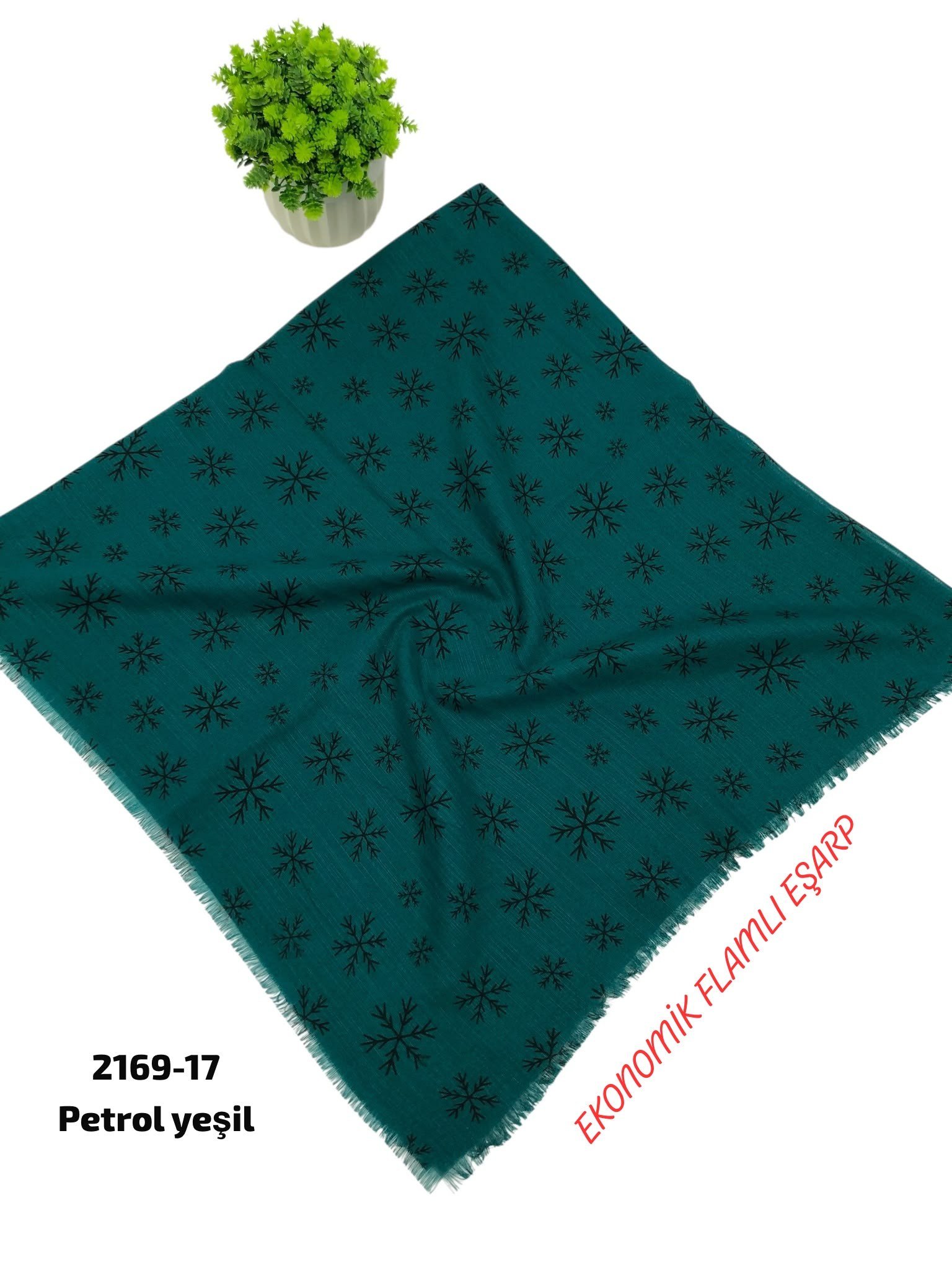 Ekonomik Flamlı Eşarp