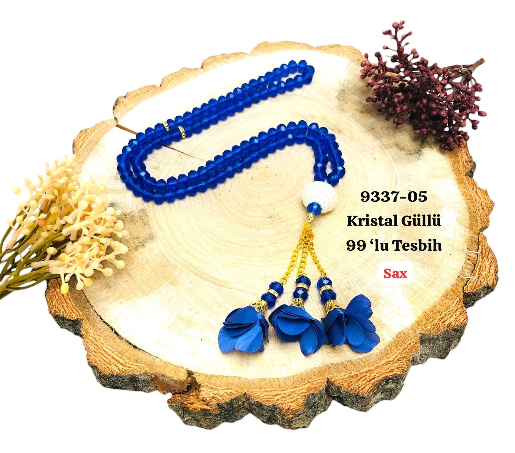 Kristal Güllü 99'lu Tesbih