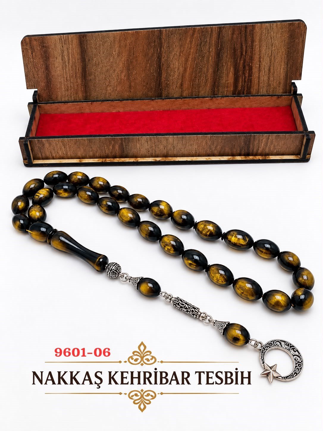 Nakkaş Kehribar Tesbih