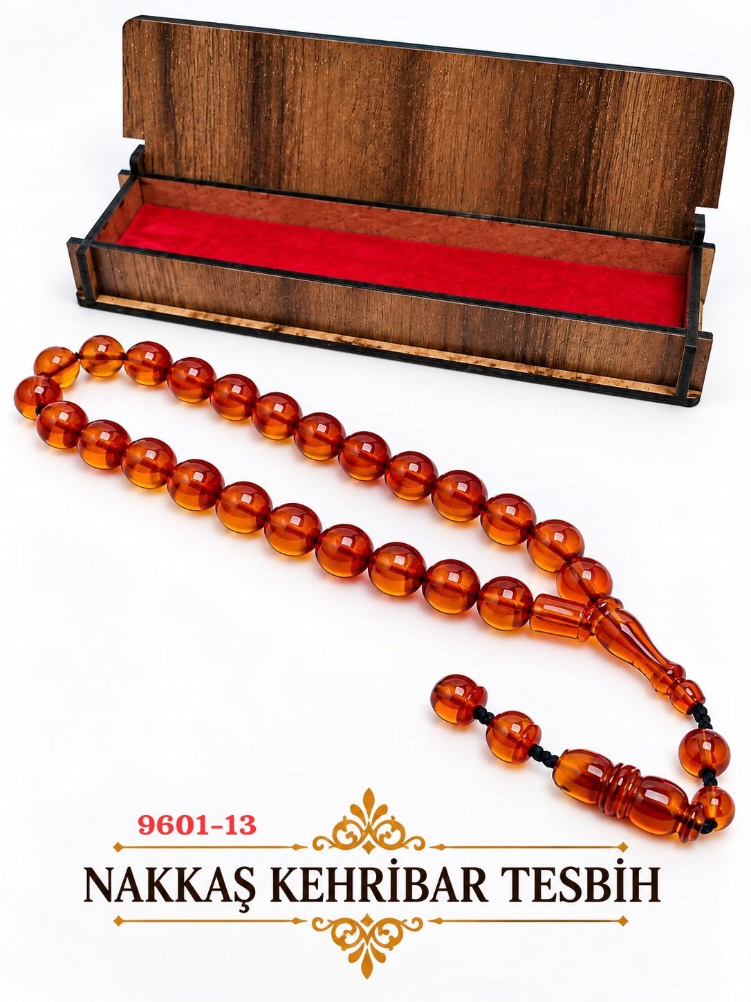 Nakkaş Kehribar Tesbih