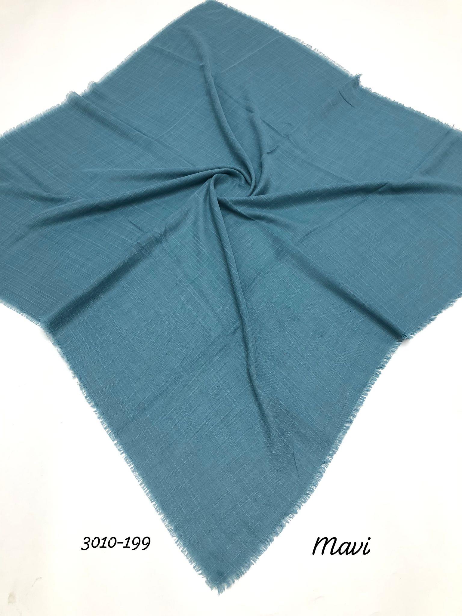 3010 Düz Flamlı Eşarp