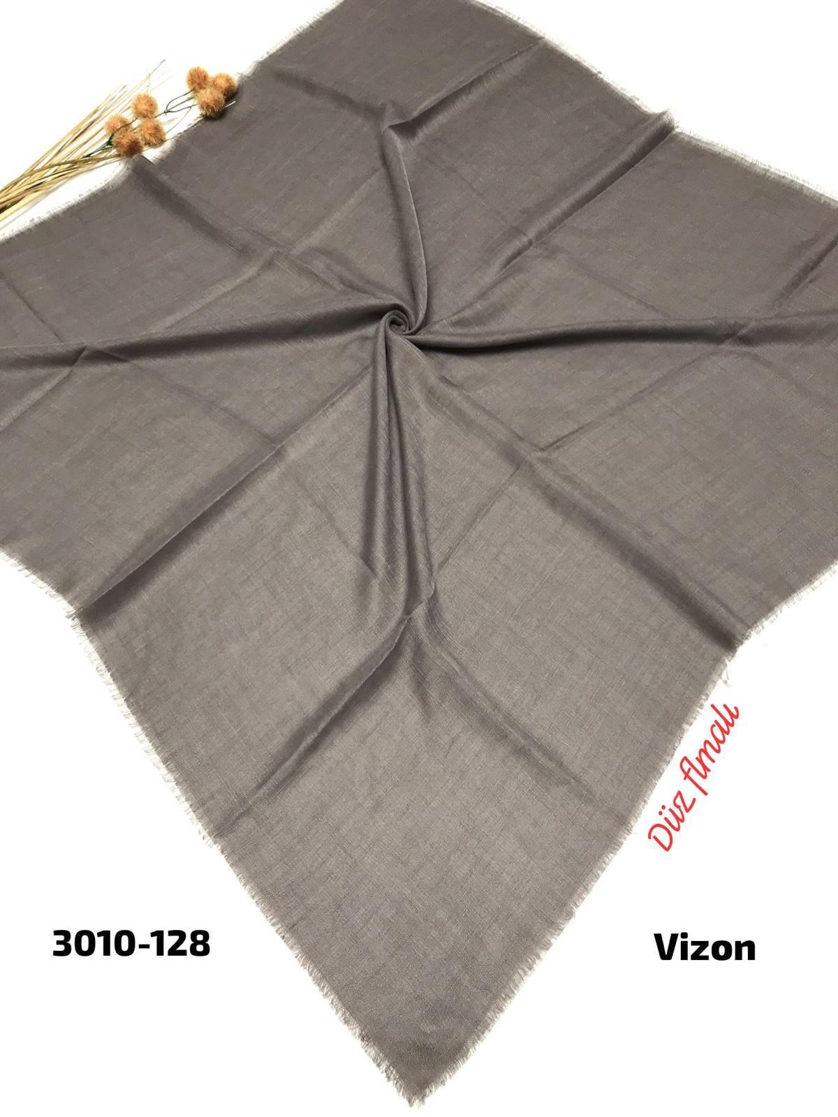 3010 Düz Flamlı Eşarp