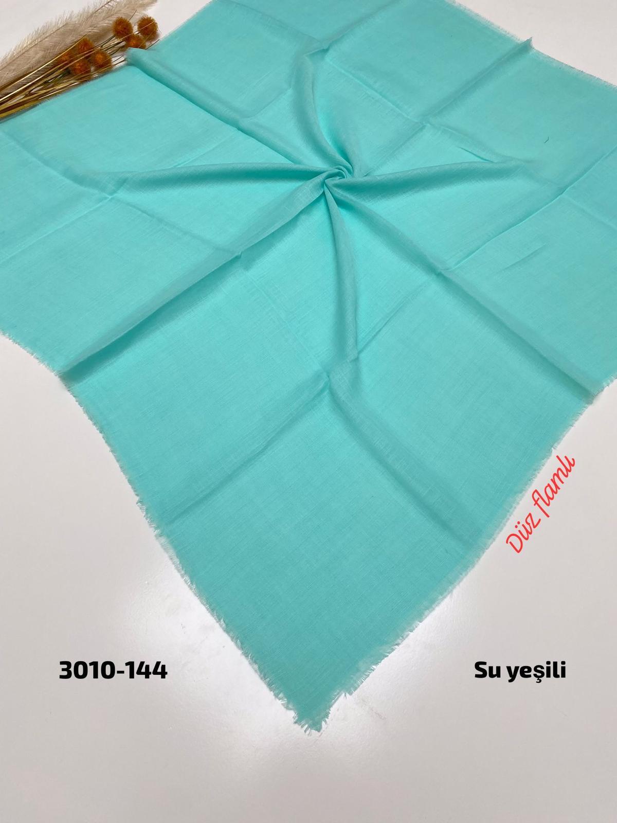 3010 Düz Flamlı Eşarp