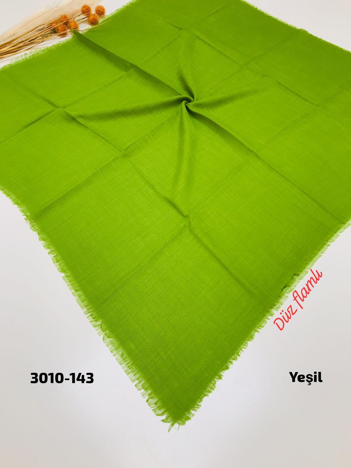 3010 Düz Flamlı Eşarp