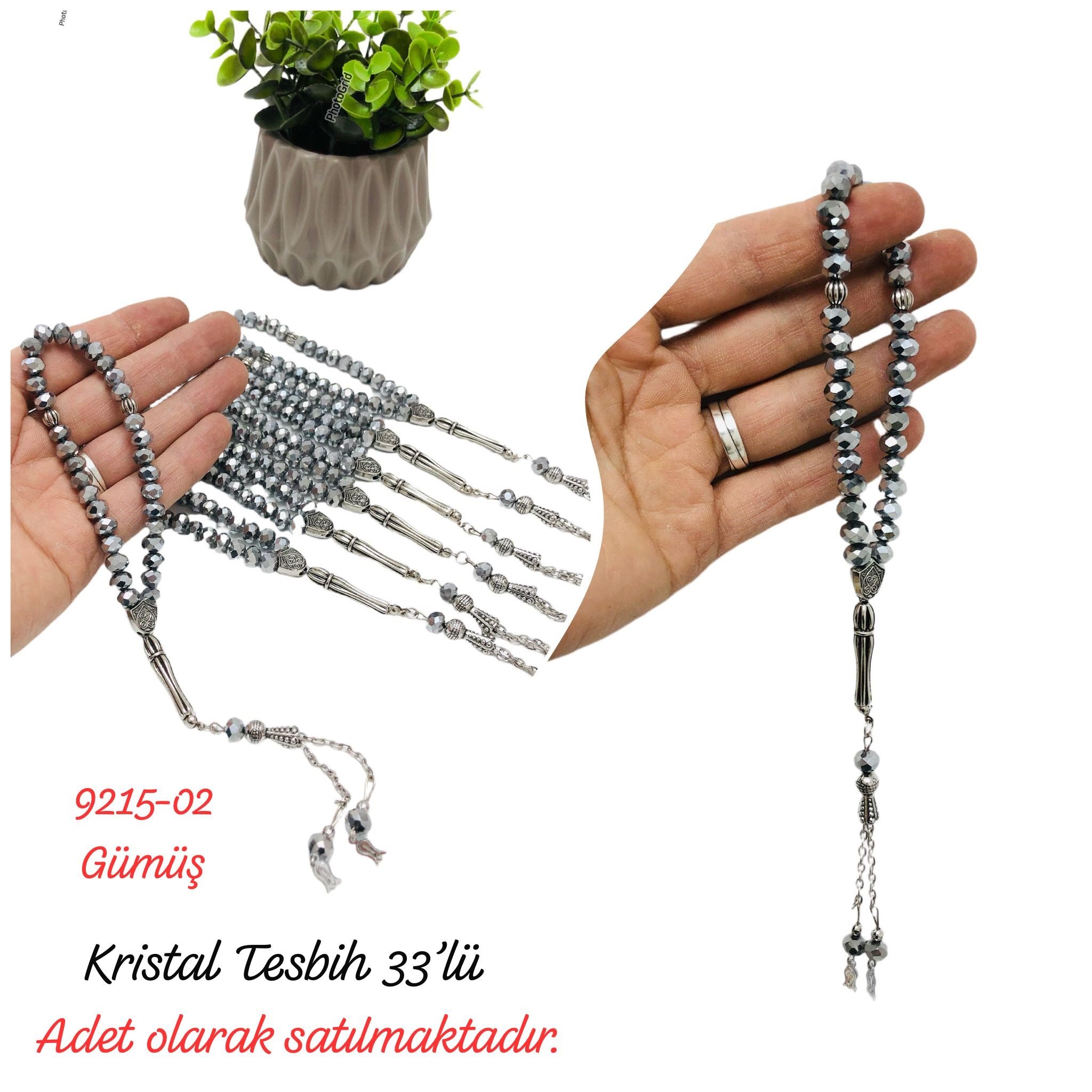 9215 Kristal Tesbih 33'lü