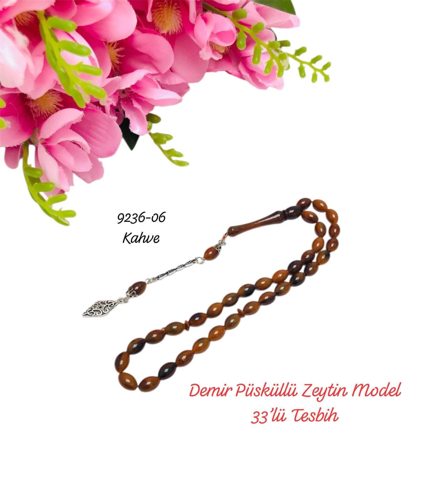 9236 Zeytin Model 33'lü Tesbih