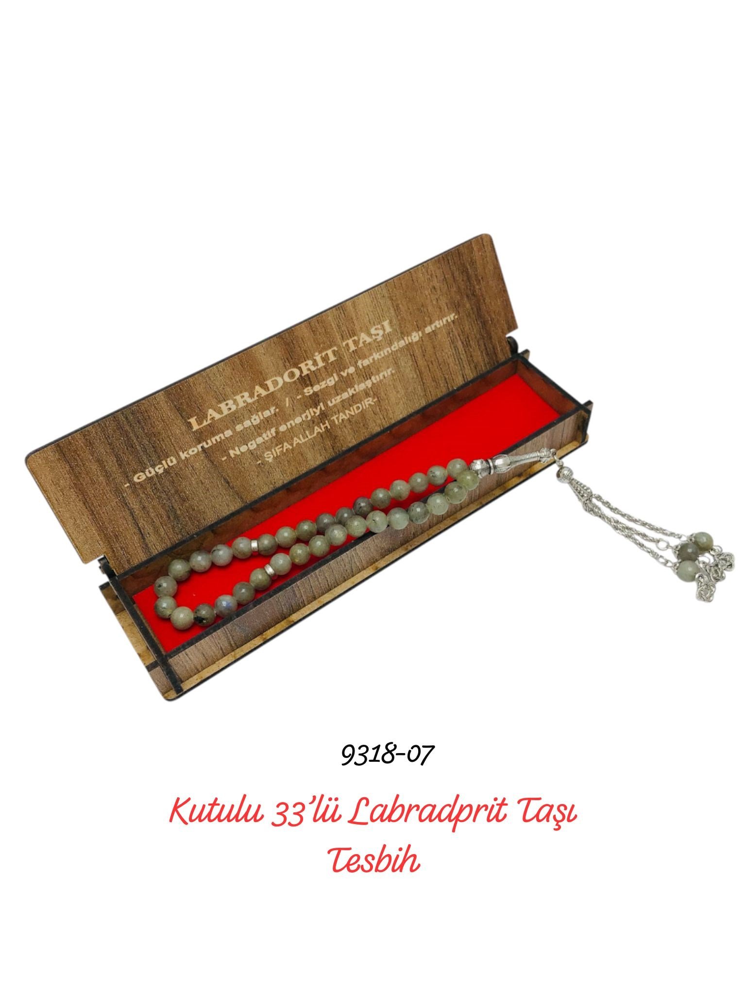 9318 Kutulu Lüks 33'lü Tesbih