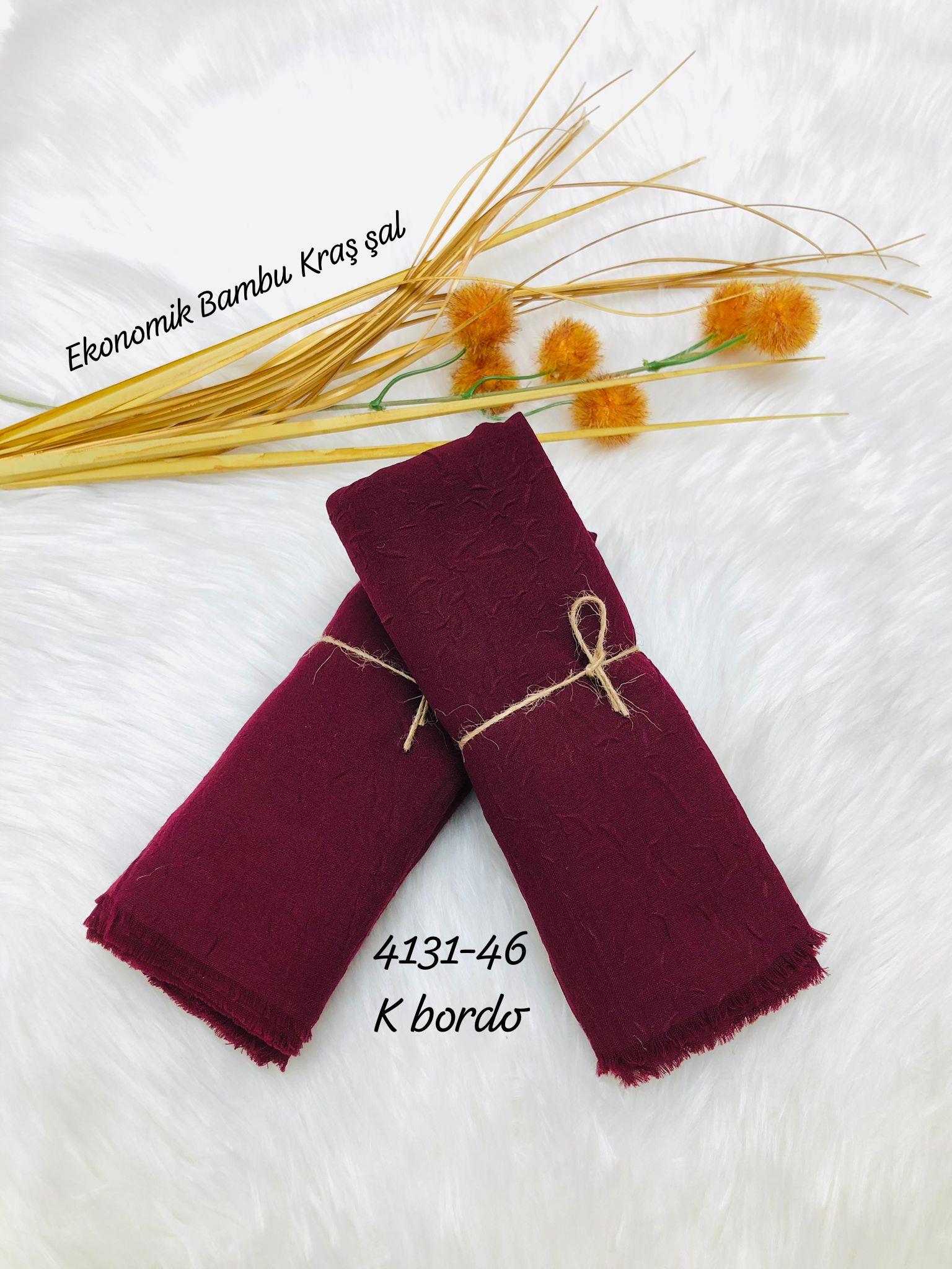 4131 Lüks Bambu Kraş Şal