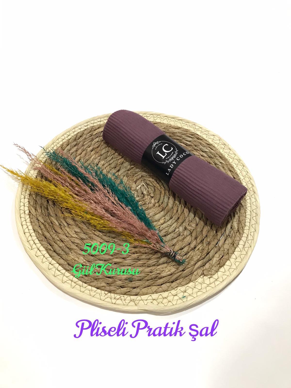 5009 Pliseli Pratik Şal