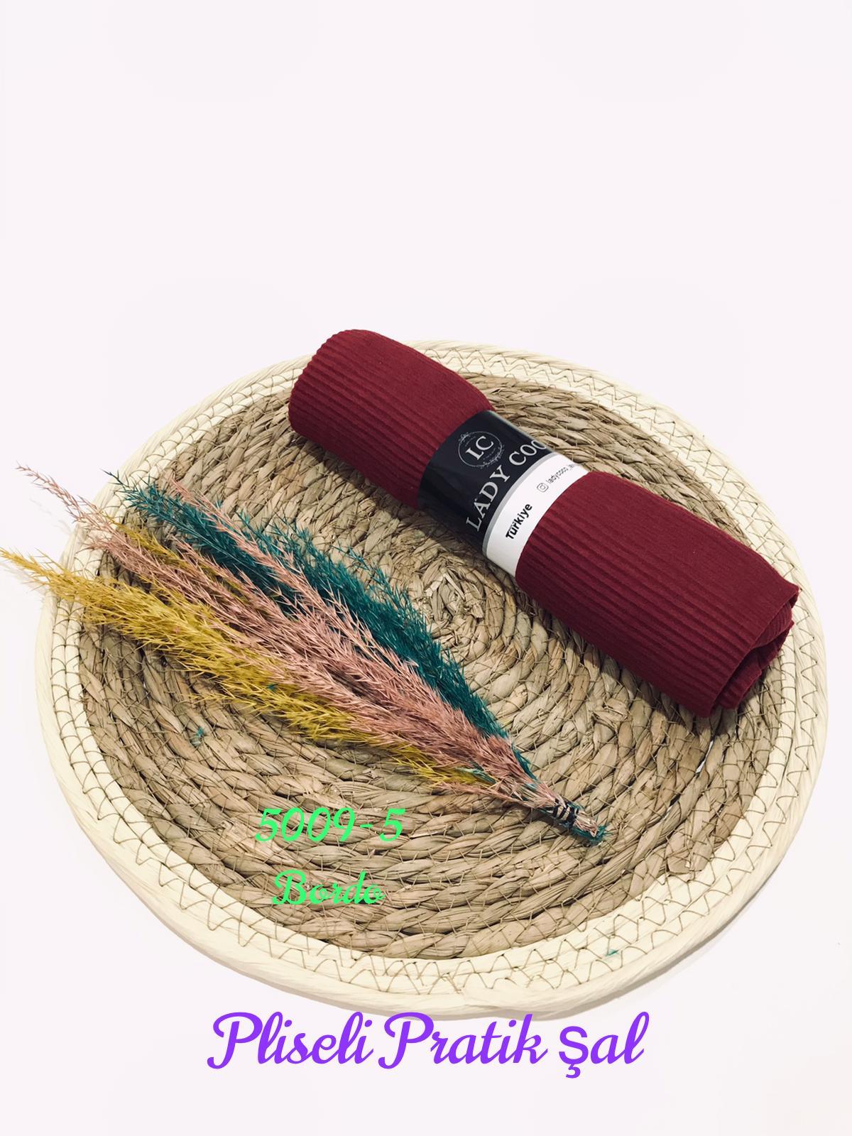 5009 Pliseli Pratik Şal