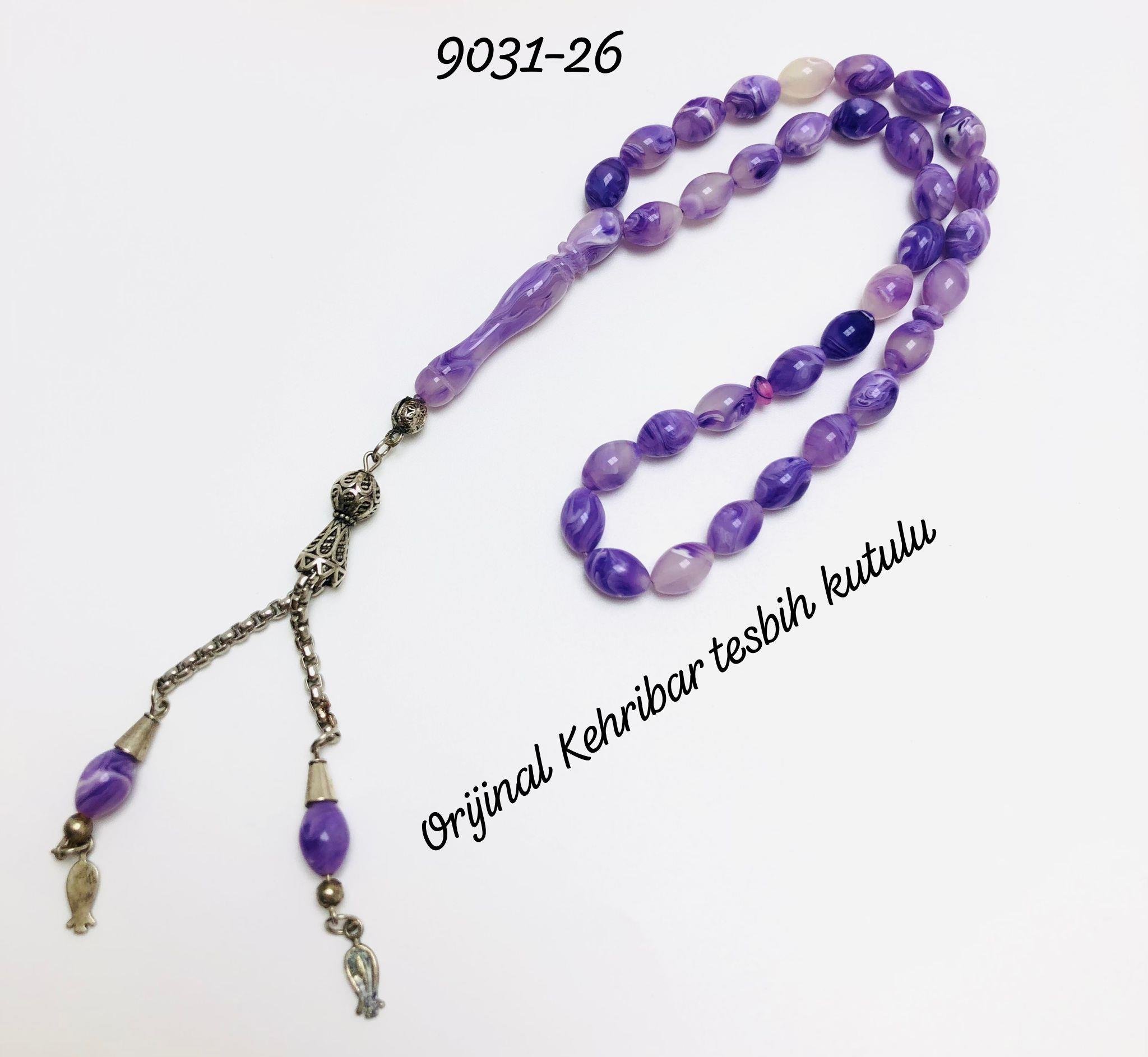 9031 Orjinal Kehribar Tesbih